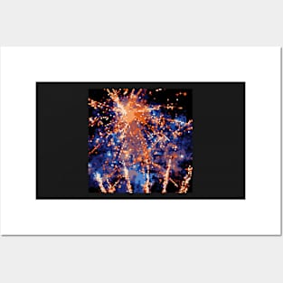 Pixel Firework No.66 Posters and Art